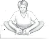 Vnitřní noha stretch