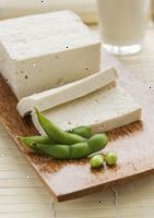 Fotografie z tofu a edamame